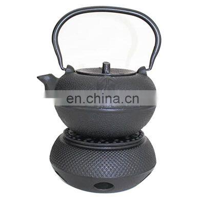 Black Painting Cast Iron Teapot With Heater, Teapot Heater photo-1