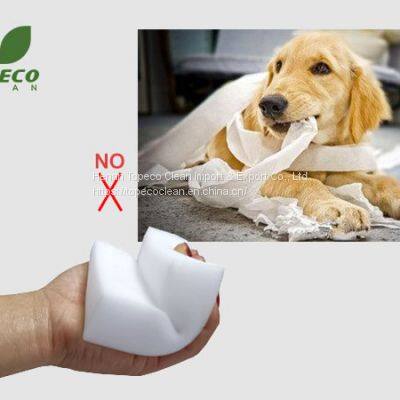 Factory Compound Compressed Household Sponge Eco-Friendly Melamine Wipe