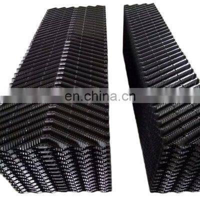 OW 12mm 15mm 19mm 25mm pitch PVC cooling tower infill media 150mm 305mm 610mm customized cooling tower filler sheet