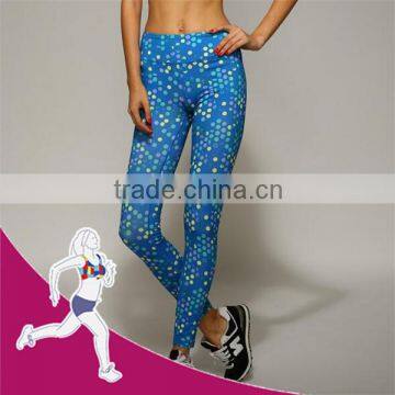 2016 Quick Dry Tie Dye Yoga Pants Padded Leggings