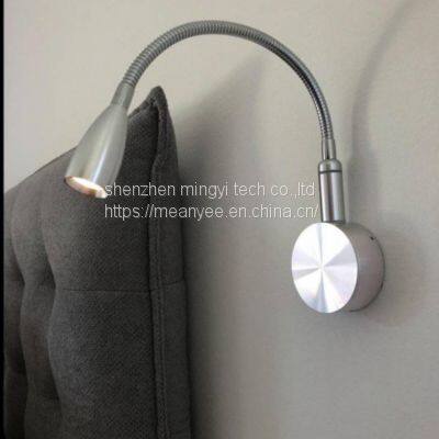 Meanyee Wall Reading Lamp Led Bedside Lights With Touch Switch / Dimmable / Adjustable / Personal Reading / Hotel Room