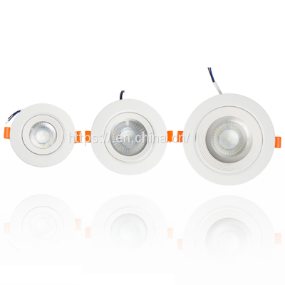 Led Downlight 7w 9w 12w 4inch Recessed Square Round Led Adjustable Ceiling Downlight