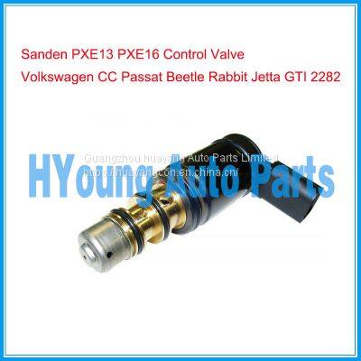 TUYOUNG HY-CR43 VW CC Passat Beetle Rabbit Jetta Control Valve Sanden PXE13 PXE16 A/C Compressor Control Valve