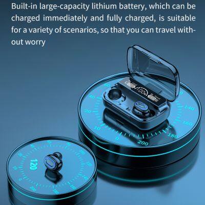 M1 TWS Wireless Headphones HiFi Stereo Bluetooth Earphone Touch Control Headset Sport Earbuds With Microphone Power Bank 2000mAh
