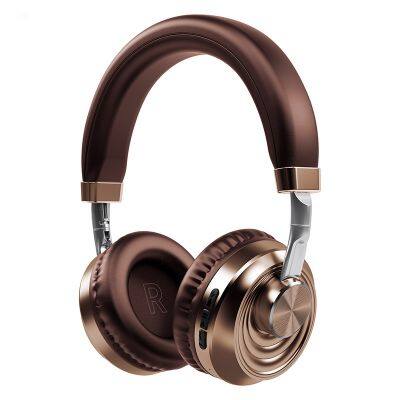 Metal Audio Studio Pro Over-Ear Bluetooths Gaming Headphones Wireless Tangle Free Cord Soundproof Music Headset