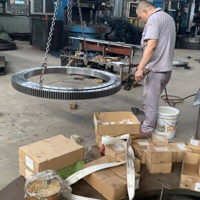 SS3506 Manufacturers Direct Sales Crane Turntable Bearing Rotating Slewing Gear Ring
