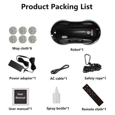 PUREROBO W-R4S Robot Window Cleaner Ultra-thin High Suction Power Vacuum Cleaner Robot Window Cleaning For Home Window Cleaning photo-3