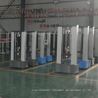 10kn Computer Control Universal Testing Machine 10kn Textile Elongation Computer Control Universal Testing Machine for Wire and Cable photo-4