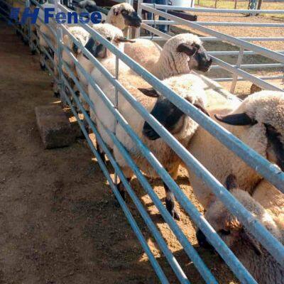 Panel de ovejas sólido comprobado en la granja: La construcción de chapa de acero de calibre grueso evita por completo las fugas y la entrada de depredadores