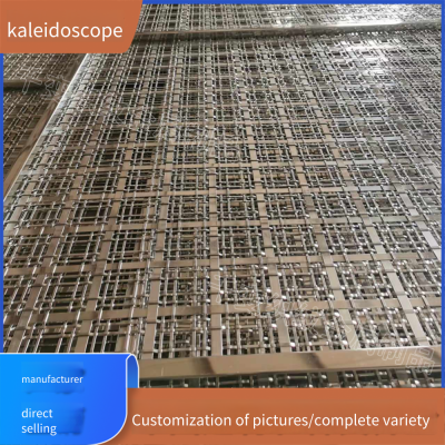 Customized Tea Table, Metal Mesh for Office Building Exterior Wall Decoration, Indoor Decorative Partition photo-3