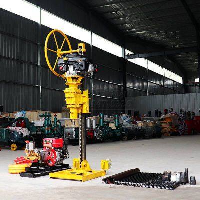 Internal Combustion Environmental Protection Geological Core Drilling Rig, Soil Sample Collector, Surface Impact Drill, Portable Soil Sampling Drill photo-2