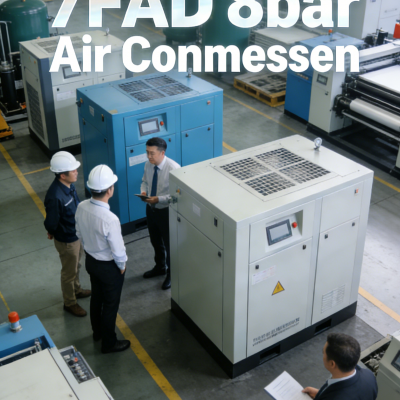 BY 22/37/30/45/55/75KWOil Free Air Compressor.Clean Air, Environmentally Friendly and Pollution-free. photo-2