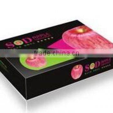 printed corrugated fruit carton packaging apple shipping cartons