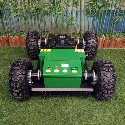 Household Intelligent Wireless Radio Control Mower Trimmer Machine With Motor & Gear Loncin 224cc Engine for Lawn Care photo-6
