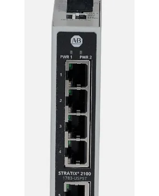 ALLEN‑BRADLEY STRATIX 2100 4 100MB COBRE, 1 100MB Ranura SFP 1783‑USP1S4T