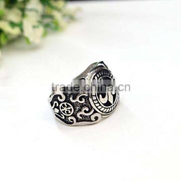 New Arrival Punk Custom Made Stainless Steel Ring Men's Classic Design Jewelry Ring photo-2