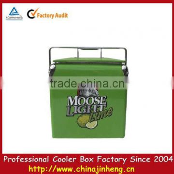 metal drink cooler box