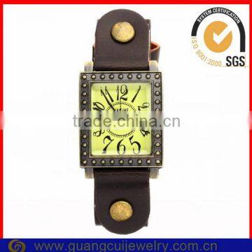 Fashion cow leather women watches