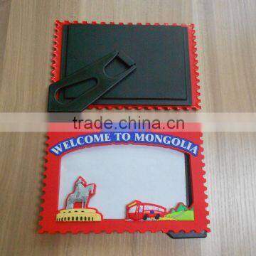 Promotional 3D Mongolia Scenery Rubber Photo Frames photo-2