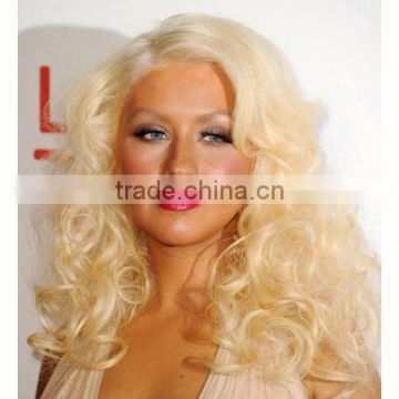 long back synthetic lace wig