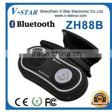 Wireless Bluetooth 3.0 Fashion Design Bluetooth Car Kit with Wireless Car Bluetooth Handsfree car kit with NFC Function