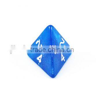 Blue Pearl Custom 4 Sided Game Dice With Number Embossed photo-3