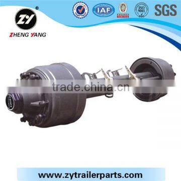 Most Durable American Type Semitrailer Axle/13T American Type Heavy Duty Rockwell Axles/American Type Square Beam AXLE 12T photo-2