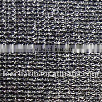 Nylon Knitting Spandex Shining Mesh Fabric