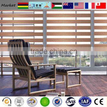 2015 Most Popular Home Decoration Motorized Zebra Roller Blind