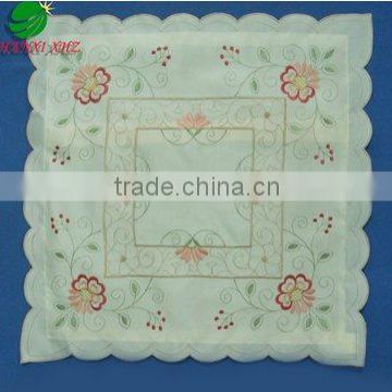 100%polyester embroidery cushion cover