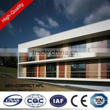 WGY Exterior outdoor hpl laminate sheet use for wall cladding