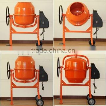 120L portable small concrete mixer from 120L to 800L capacity,220V electric