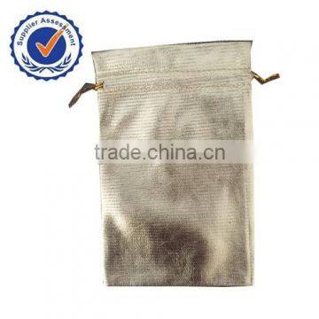 Golden Fabric Bag