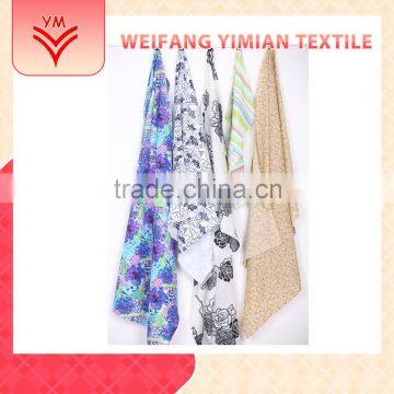 Rayon Polyester Cotton Flower Printed Fabric photo-6