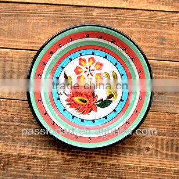 Custom Design Hand Made Ceramic Plate Model CP82350