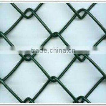 powder coated chain link fence