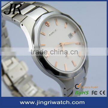 Japan Quartz Movt Wholesale Stainless Steel Back Water Resistant Oem Brand Watch photo-4
