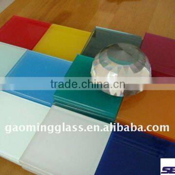 Laminated glass for building