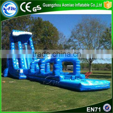 2016 New Point China Cheap Big Wet Inflatable Slide With Pool for Children and Adult Quality Choice photo-3