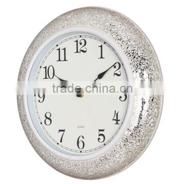 15 Inch Home Decoration Customized Logo Mosaic Design Wall Clock