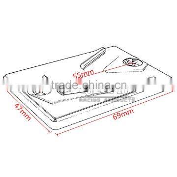 BJ-OC-020C CNC Billet Aluminum Front Brake Fluid Reservoir Cap for YAMAHA XJ6F, XJ6N photo-6