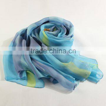 2016 silk factory in hangzhou 100 pure silk scarves custom printing ladies' pashmina scarf hijab