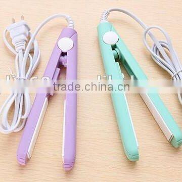 New Arrival Mini Electric Flat Iron Hair Straightener photo-4