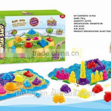Animal Castle Style of 750g 3D Magic Motion Sand With 9pcs Mold & 1 Table) photo-6