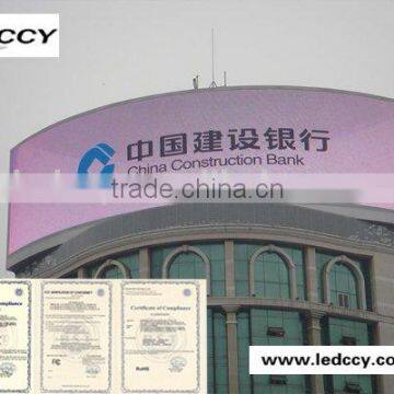 P10 Outdoor Curved Full Color Led Display Wall Xxx Led Video photo-4