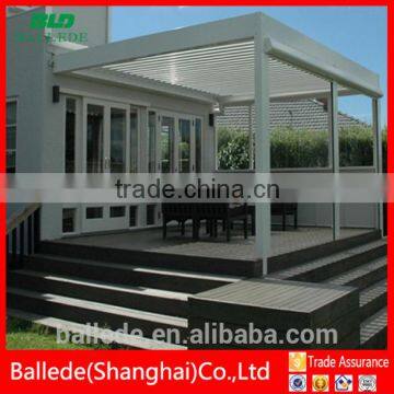 Aluminium Automatic Weatherproof Louver Roof photo-3