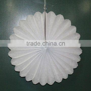 tissue handmade paper fans, wedding party decorations paper fan