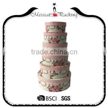 2016 Factory Price Small Cardboard Paper Empty Round Gift Box for Sale photo-5