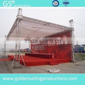 Cheap Non-slip Concert Mobile Aluminum Stage Roof Truss photo-2