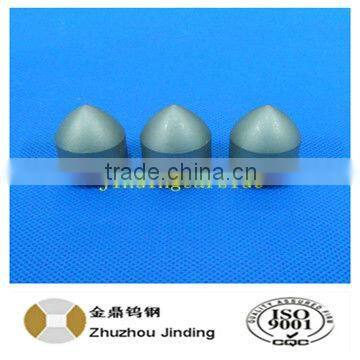 solid carbide buttons for petroleum drilling or exploration, coal mining